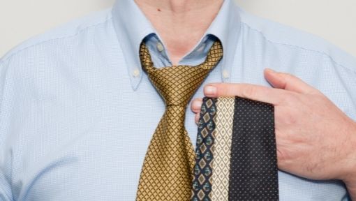 Nudo de corbata Medio Windsor